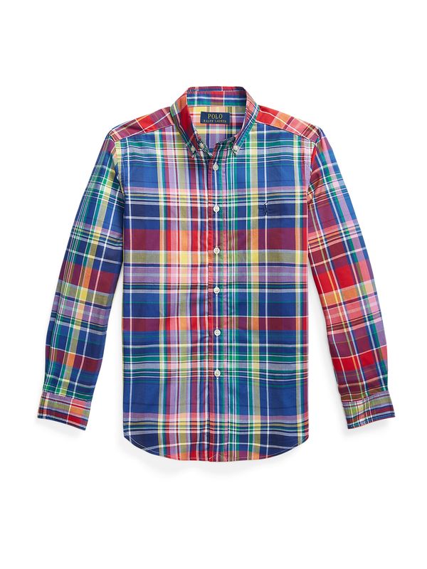 Polo Ralph Lauren Polo Ralph Lauren Srajca  kraljevo modra / svetlo siva / češnjevo rdeča / temno rdeča