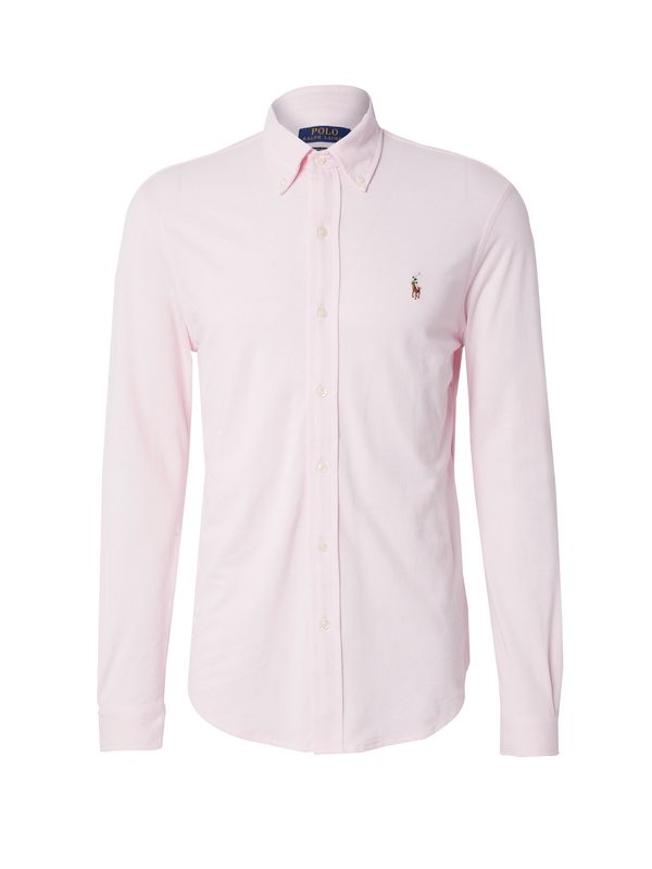 Polo Ralph Lauren Polo Ralph Lauren Srajca  svetlo bež / rjava / jelka / rosé