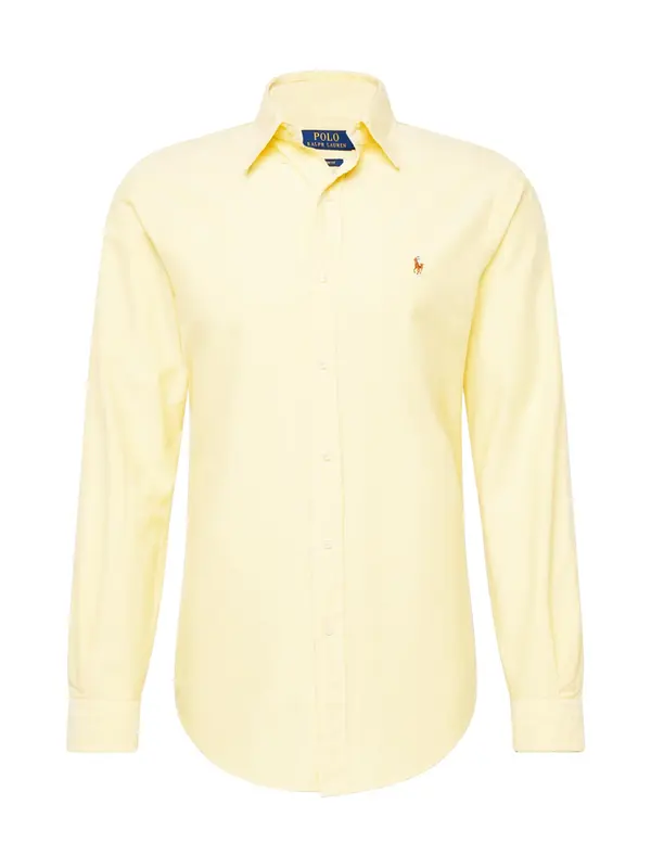 Polo Ralph Lauren Polo Ralph Lauren Srajca  svetlo modra / konjak / rumena / bela