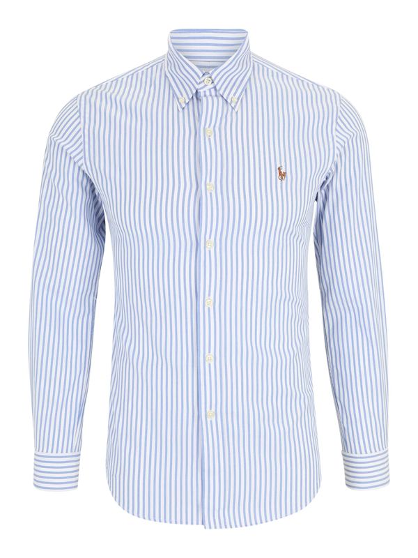 Polo Ralph Lauren Polo Ralph Lauren Srajca  svetlo modra / rjava / bela