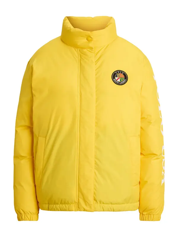 Polo Ralph Lauren Polo Ralph Lauren Zimska jakna  rumena / rdeča / črna / bela
