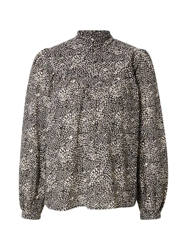 POM Amsterdam POM Amsterdam Bluza  kremna / zlata / črna