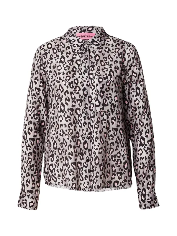 PRINCESS GOES HOLLYWOOD PRINCESS GOES HOLLYWOOD Bluza  siva / pastelno roza / črna