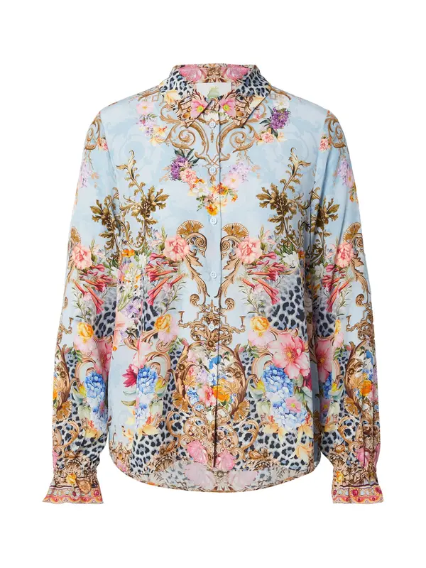 PRINCESS GOES HOLLYWOOD PRINCESS GOES HOLLYWOOD Bluza  svetlo modra / zlata / oliva / roza