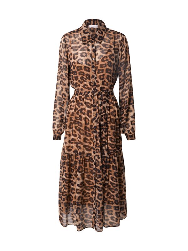 PRINCESS GOES HOLLYWOOD PRINCESS GOES HOLLYWOOD Dolga srajca 'Leo'  rjava / čokolada