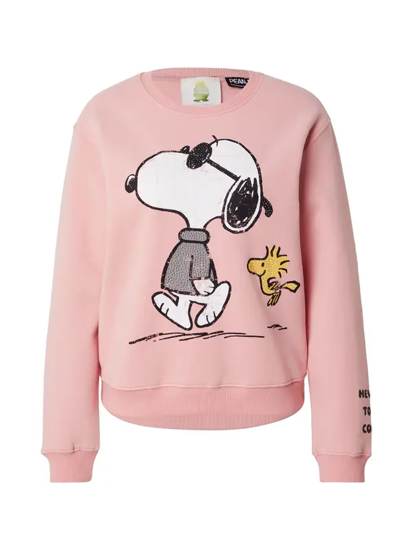 PRINCESS GOES HOLLYWOOD PRINCESS GOES HOLLYWOOD Majica 'Snoopy Cool Walk'  rumena / roza / črna / bela