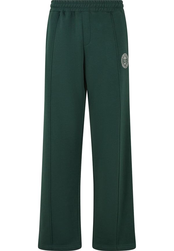 Prohibited Prohibited Hlače 'Camden'  temno zelena / bela