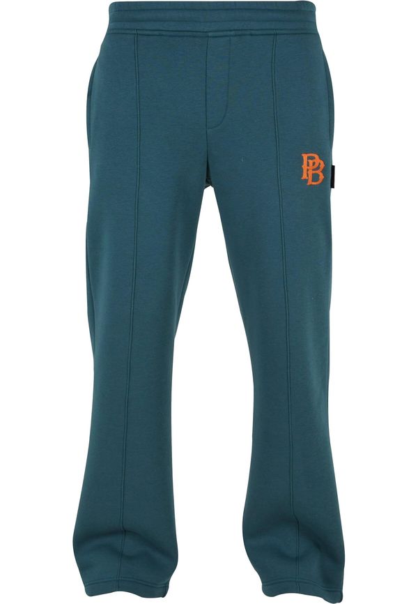 Prohibited Prohibited Hlače  petrol / oranžna