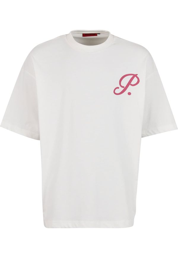 Prohibited Prohibited Majica  temno roza / off-bela