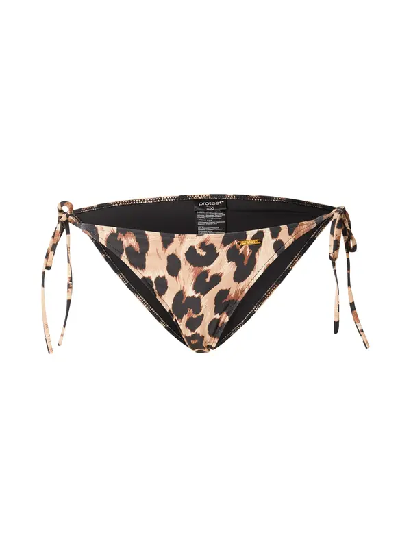 PROTEST PROTEST Bikini hlačke 'MIXSway'  rjava / kapučino / črna