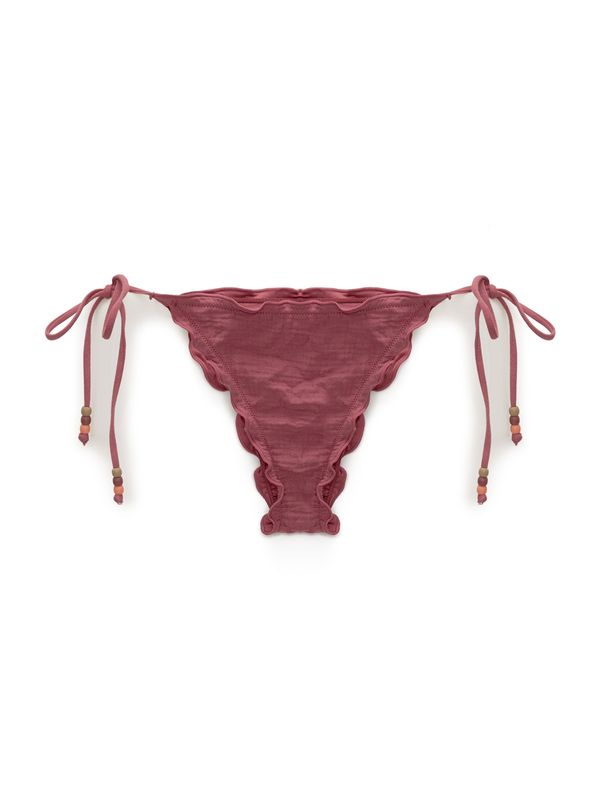 Pull&Bear Pull&Bear Bikini hlačke  burgund