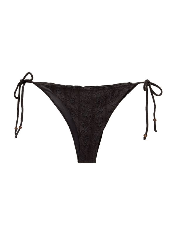 Pull&Bear Pull&Bear Bikini hlačke  črna