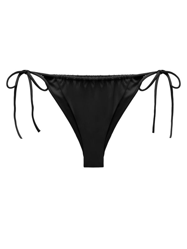 Pull&Bear Pull&Bear Bikini hlačke  črna