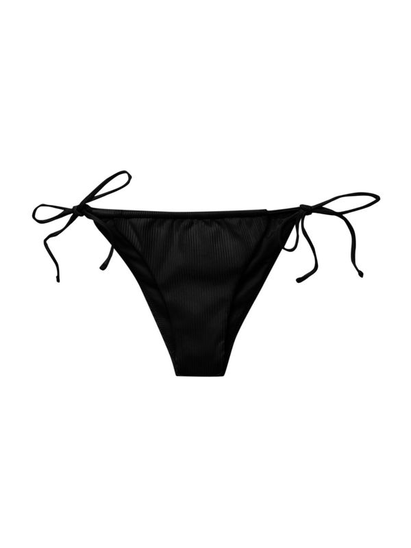 Pull&Bear Pull&Bear Bikini hlačke  črna