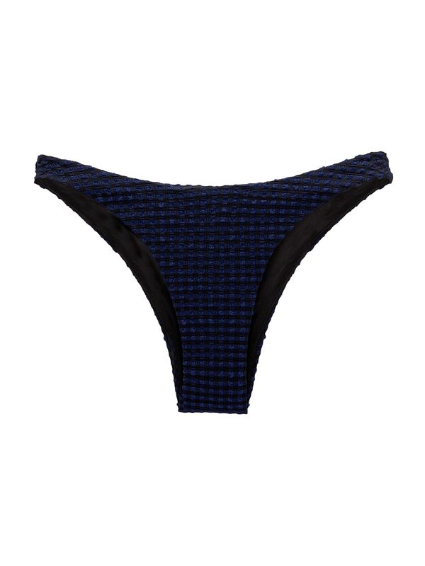 Pull&Bear Pull&Bear Bikini hlačke  modra / črna