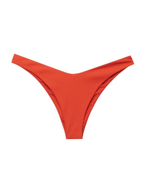 Pull&Bear Pull&Bear Bikini hlačke  oranžno rdeča