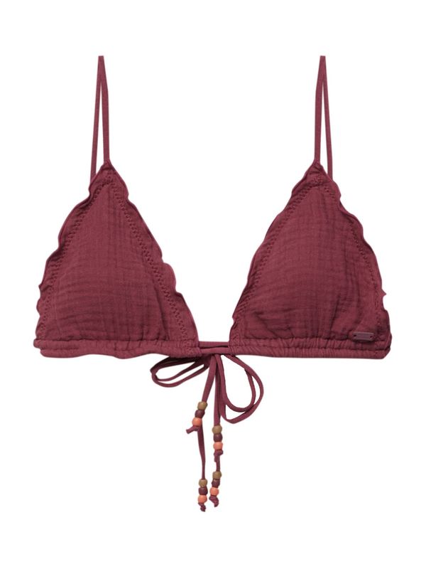 Pull&Bear Pull&Bear Bikini zgornji del  burgund