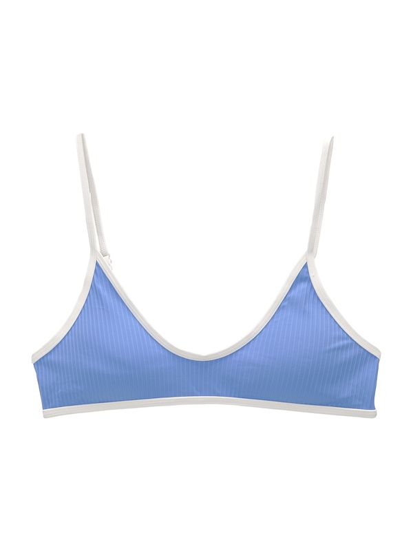 Pull&Bear Pull&Bear Bikini zgornji del  kraljevo modra / bela