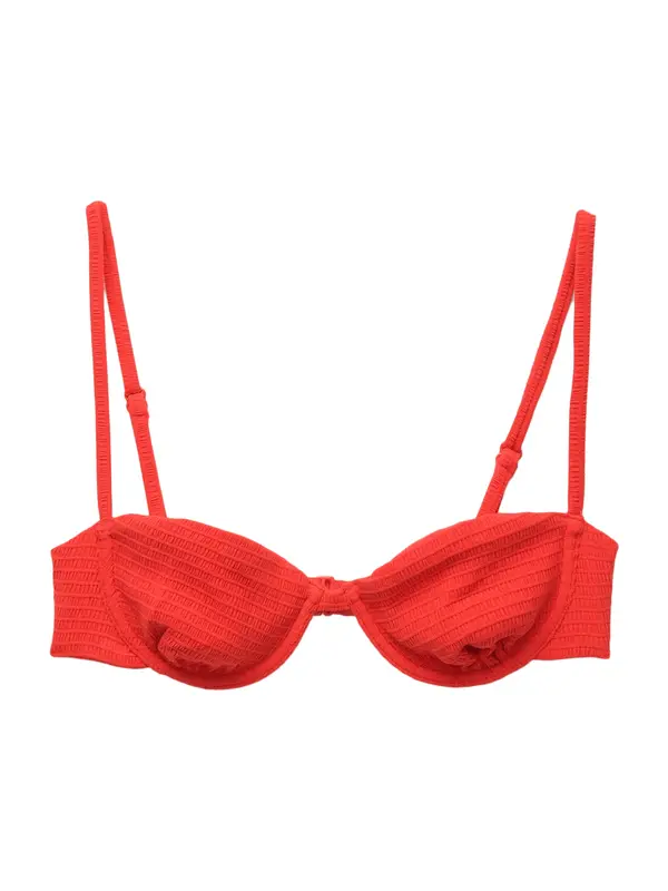Pull&Bear Pull&Bear Bikini zgornji del  živo rdeča