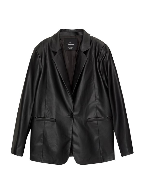 Pull&Bear Pull&Bear Blazer 'NERVIO'  črna
