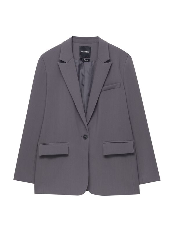 Pull&Bear Pull&Bear Blazer  temno siva