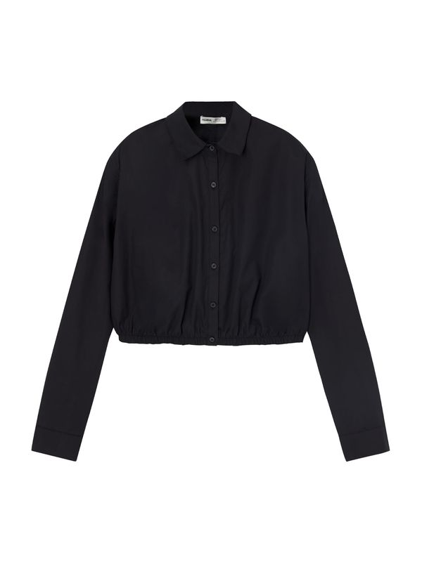 Pull&Bear Pull&Bear Bluza  črna