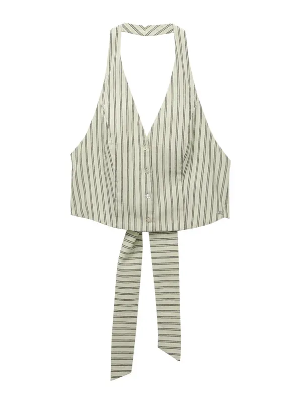 Pull&Bear Pull&Bear Bluza  kaki / svetlo zelena