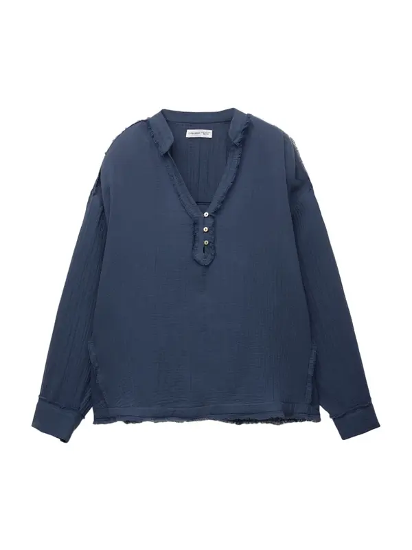 Pull&Bear Pull&Bear Bluza  mornarska
