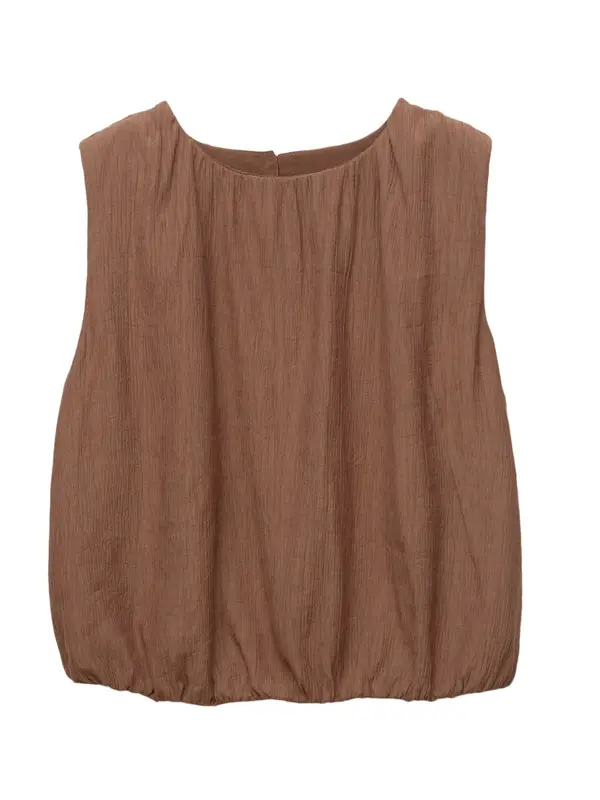 Pull&Bear Pull&Bear Bluza  rjava