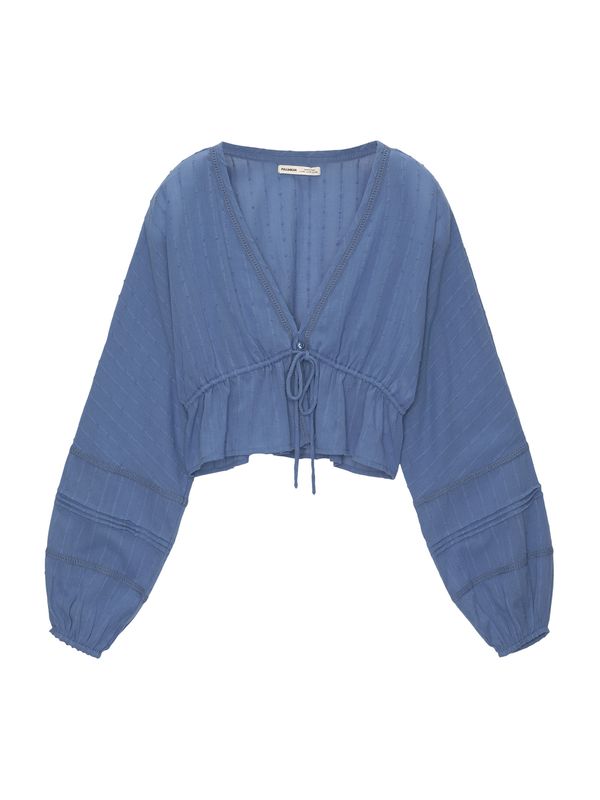 Pull&Bear Pull&Bear Bluza  safir