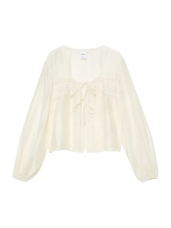 Pull&Bear Pull&Bear Bluza  volneno bela