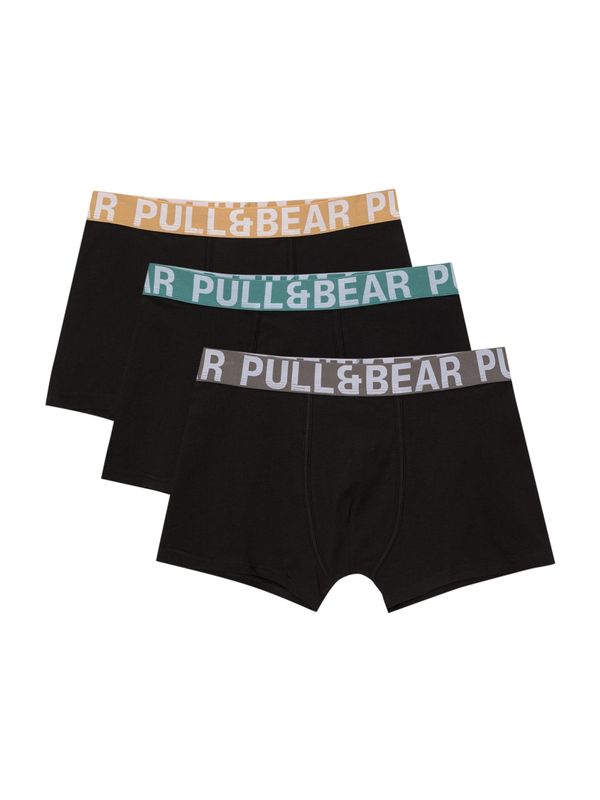 Pull&Bear Pull&Bear Boksarice  turkizna / oranžna / črna / bela