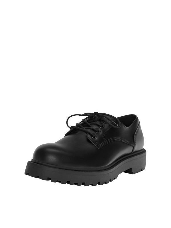 Pull&Bear Pull&Bear Čevlji na vezalke  črna