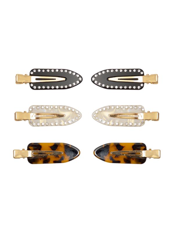 Pull&Bear Pull&Bear Dodatki za lase  pueblo / temno rjava / črna / biserno bela