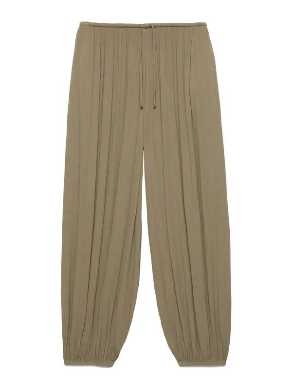 Pull&Bear Pull&Bear Harem hlače  oliva