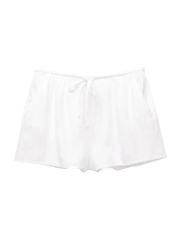 Pull&Bear Pull&Bear Hlače  bela