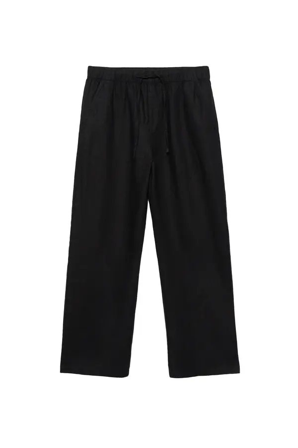 Pull&Bear Pull&Bear Hlače  črna