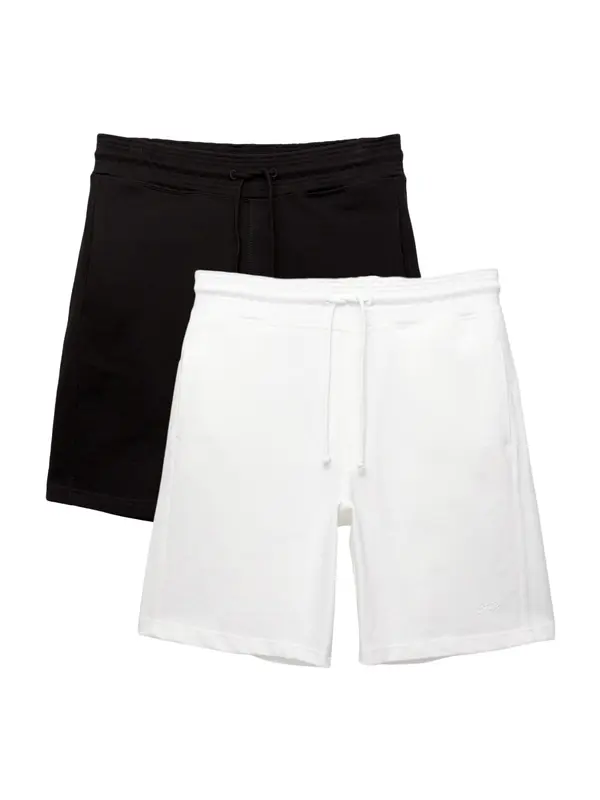 Pull&Bear Pull&Bear Hlače  črna / bela