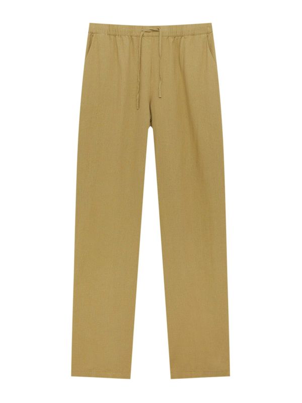 Pull&Bear Pull&Bear Hlače  gorčica