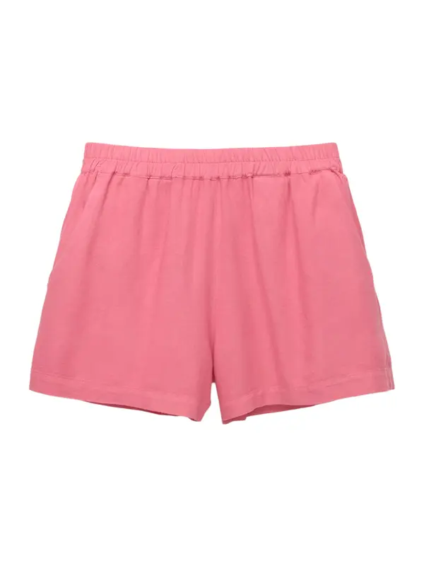 Pull&Bear Pull&Bear Hlače  pastelno rdeča