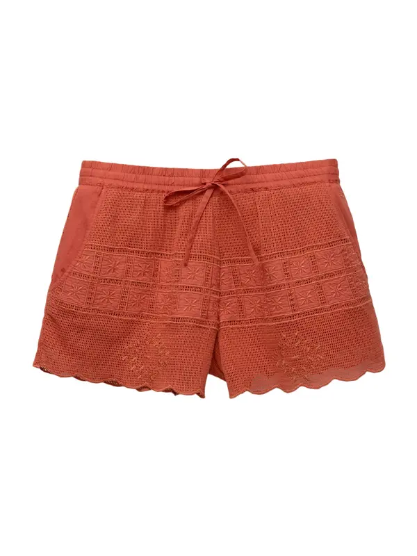 Pull&Bear Pull&Bear Hlače  rdeča