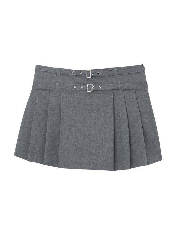 Pull&Bear Pull&Bear Hlače  temno siva