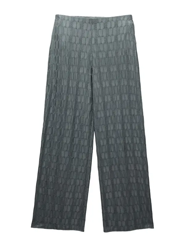 Pull&Bear Pull&Bear Hlače  temno siva