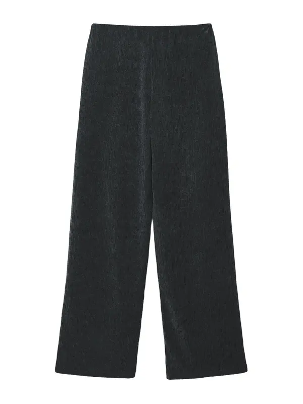 Pull&Bear Pull&Bear Hlače  temno zelena