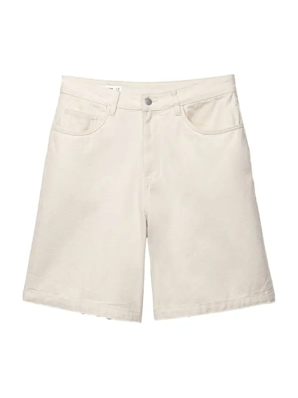 Pull&Bear Pull&Bear Hlače  volneno bela