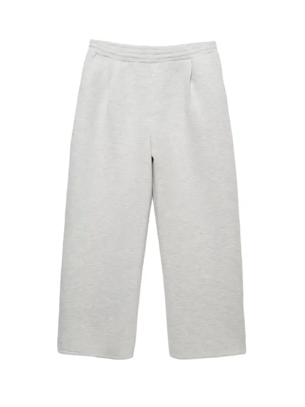 Pull&Bear Pull&Bear Hlače z naborki  siva