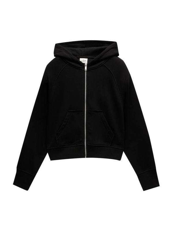 Pull&Bear Pull&Bear Jopa na zadrgo  črna