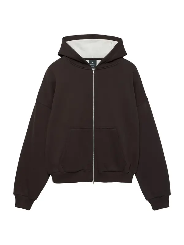 Pull&Bear Pull&Bear Jopa na zadrgo  rjava / oranžna / rdeča / bela
