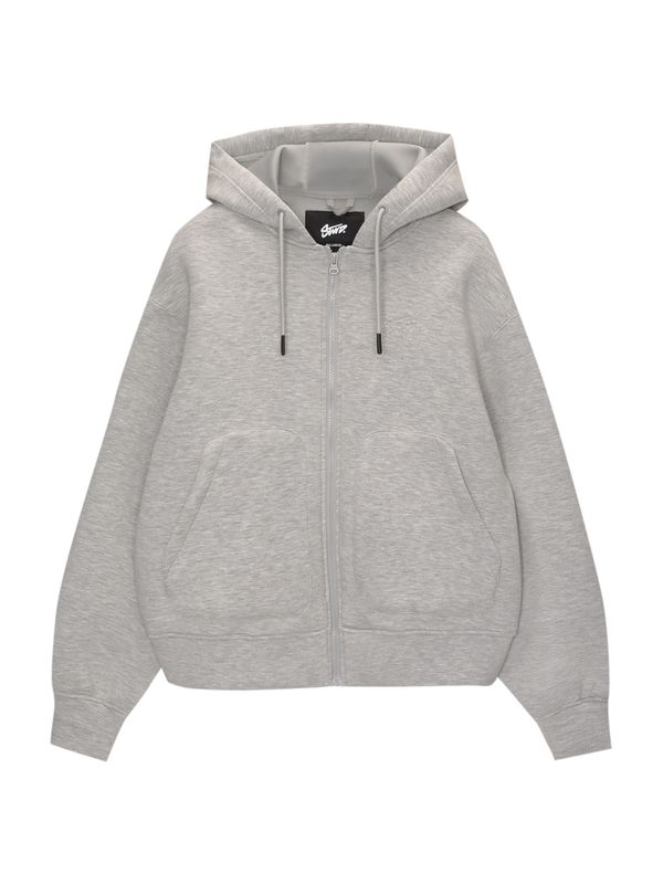 Pull&Bear Pull&Bear Jopa na zadrgo 'STWD'  pegasto siva