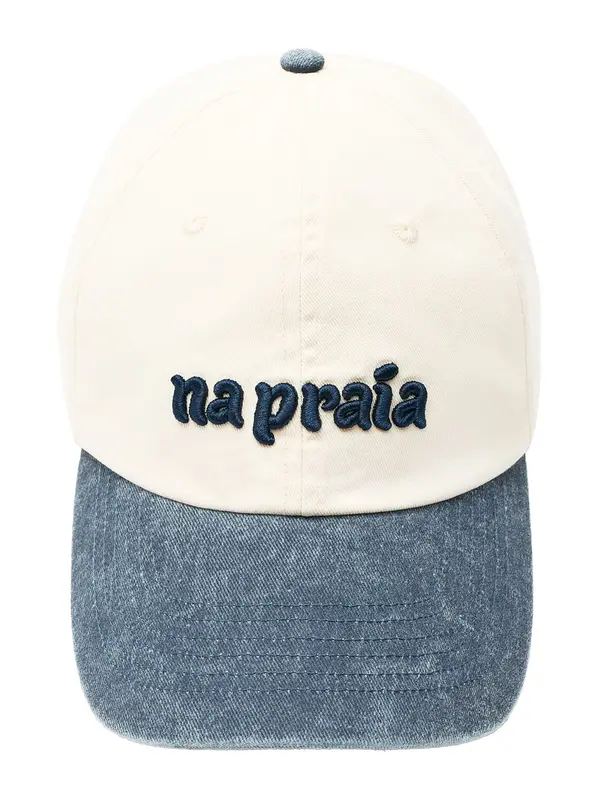 Pull&Bear Pull&Bear Kapa  moder denim / temno modra / bel denim